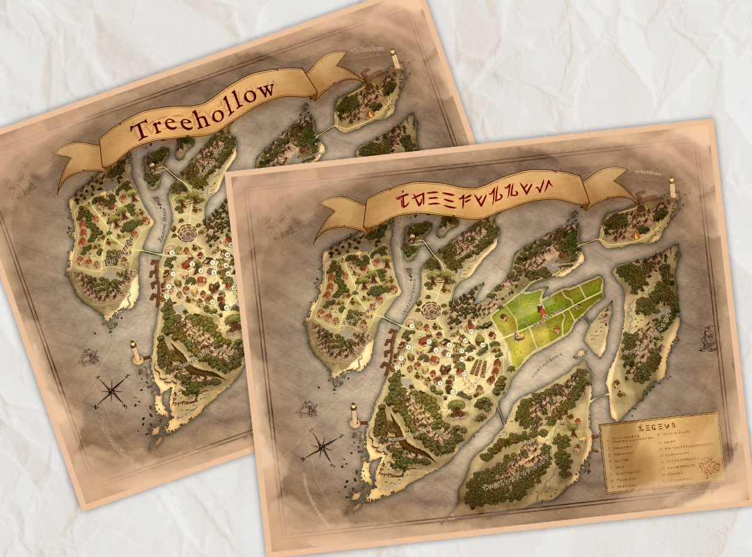 Map of Treehollow