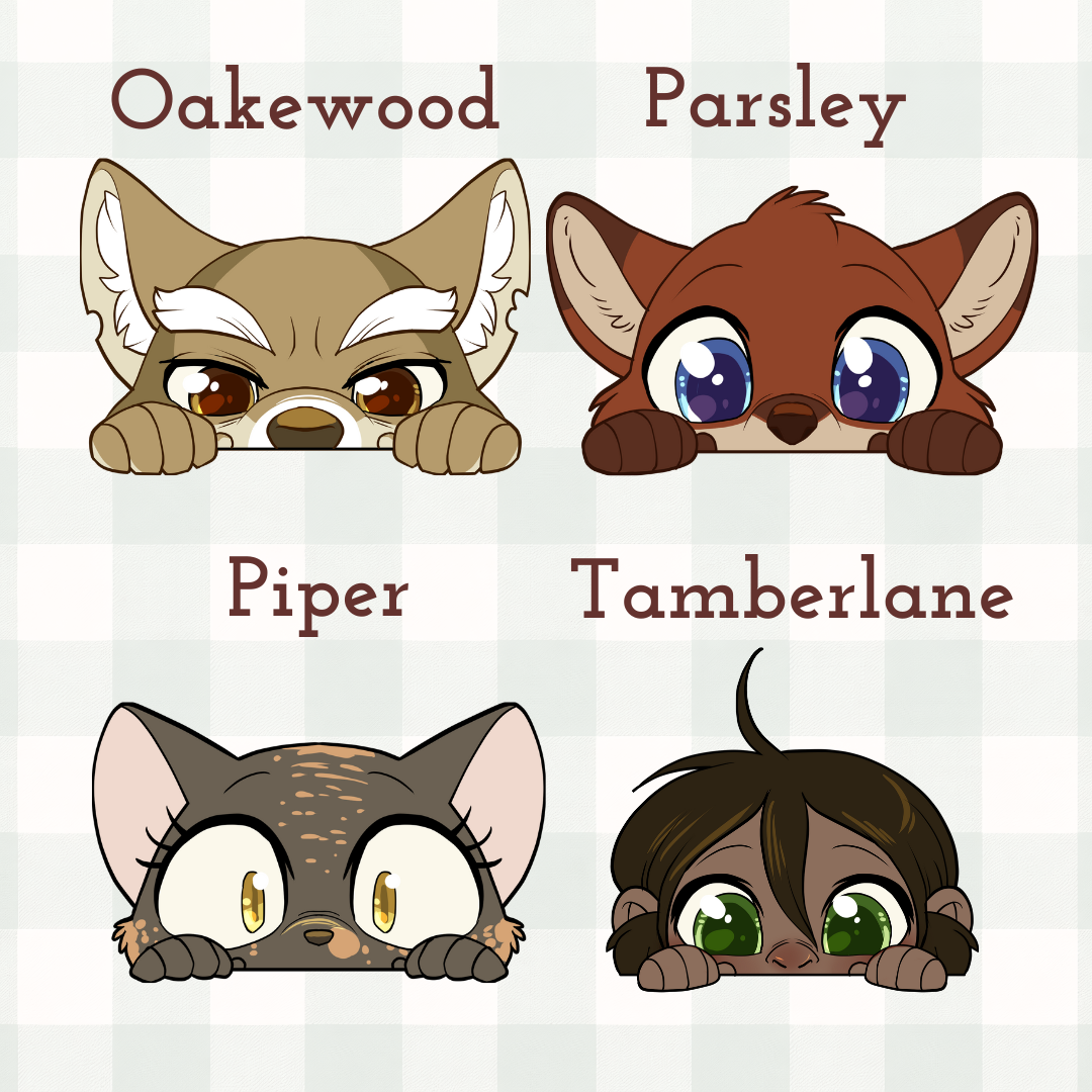 Peeking Stickers