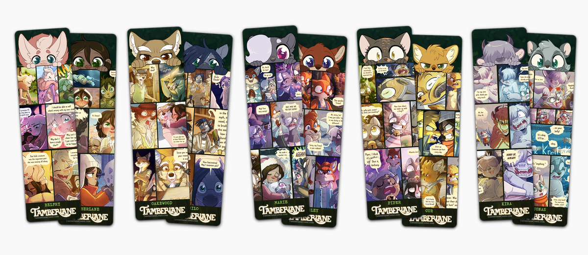 Tamberlane Bookmarks